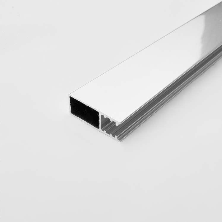 Profil en aluminium de cadre de rail coulissant de surface de polissage pour la garde-robe d'armoires de cuisine