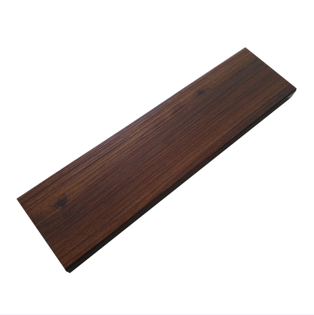 Extrusion en aluminium adaptée aux besoins du client de cadre de décorations de transfert de chaleur de grain en bois