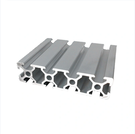 Système d'emplacement de profil d'extrusion d'aluminium de revêtement en poudre gris