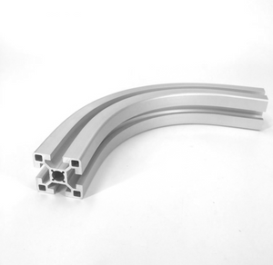 Profil de flexion de la trame anodisée en aluminium